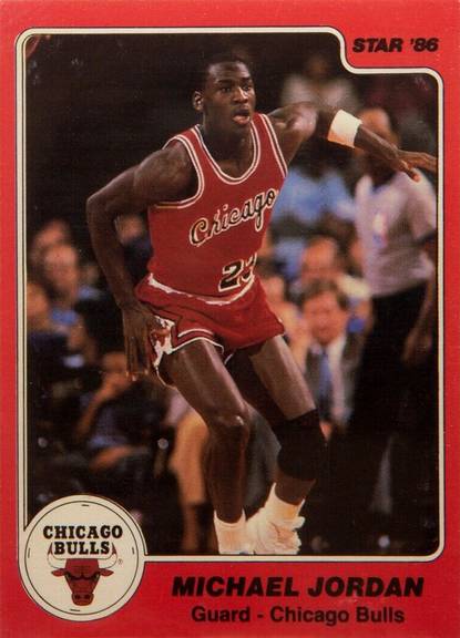 85-86 Star Co Michael Jordan #117
