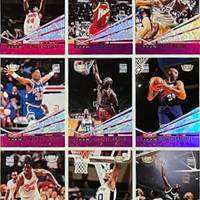 93-94 Members Only Beam Team Gold Stamp Uncut Sheet trading card