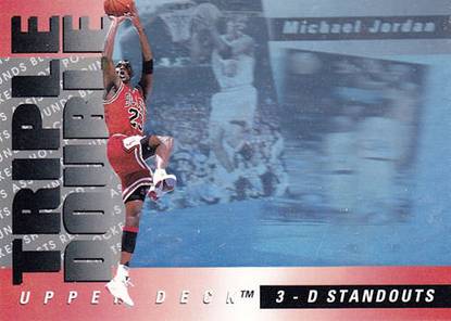 93-94 Michael Jordan Triple Double