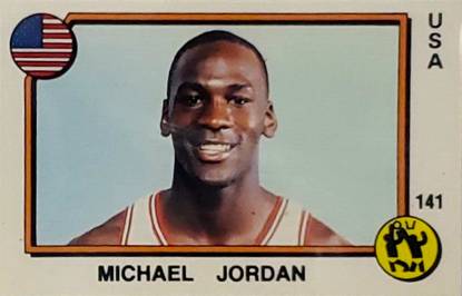 87 Panini Michael Jordan Supersport