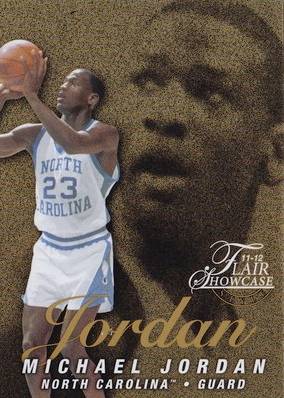11-12 Michael Jordan Showcase Row 0 Retro