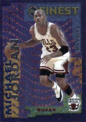 95-96 Jason Caffey Topps Finest Veteran Rookie