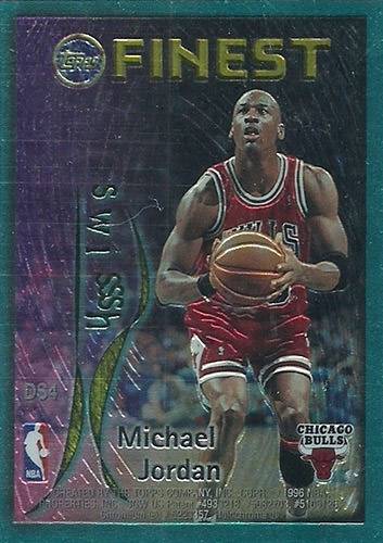 95-96 Scottie Pippen Topps Finest Dish and Swish