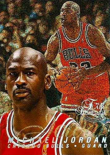 96-97 Michael Jordan Flair Showcase Row 0