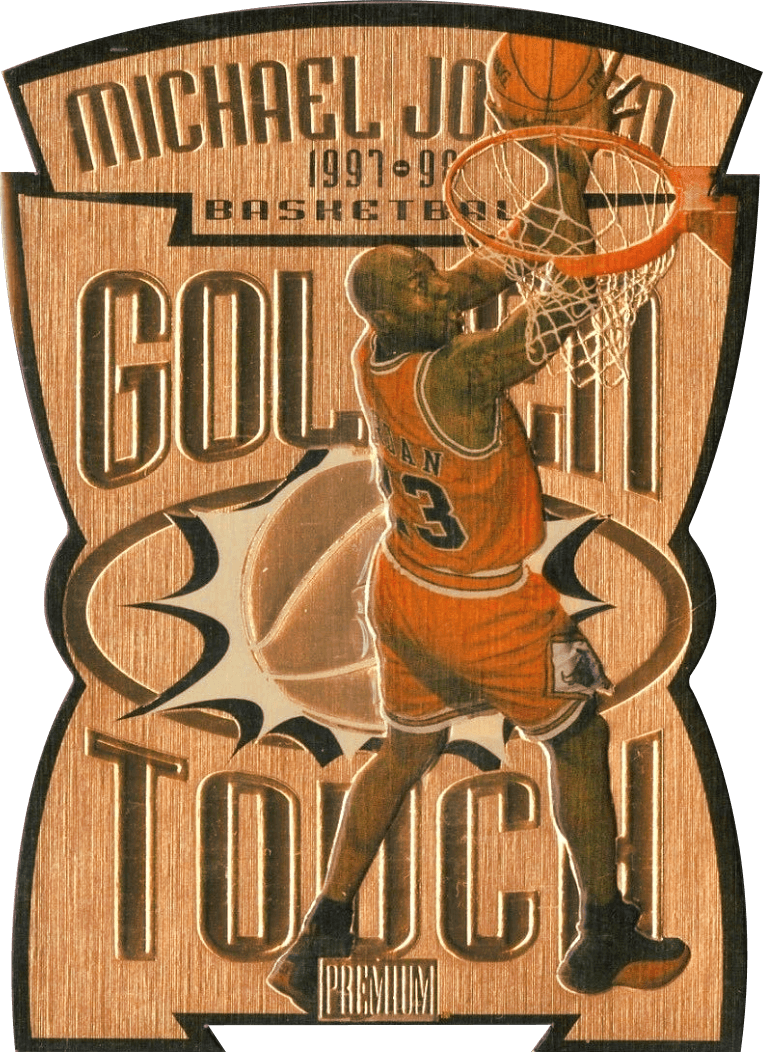 97-98 Michael Jordan Golden Touch Skybox