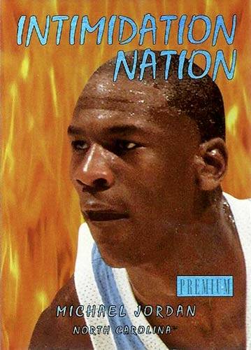 11-12 Fleer Retro Michael Jordan Intimidation Nation trading card