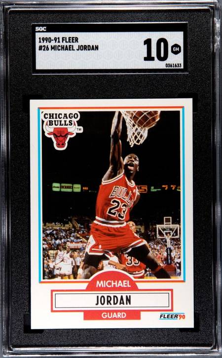 SGC 10 Michael Jordan Cards trading card