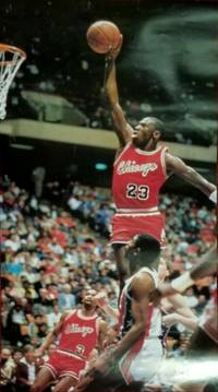 Game dating the 86 Fleer and Star Co #101 Jordan cards trading card
