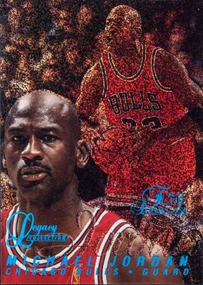 96-97 Michael Jordan Legacy Collection Row 0 trading card