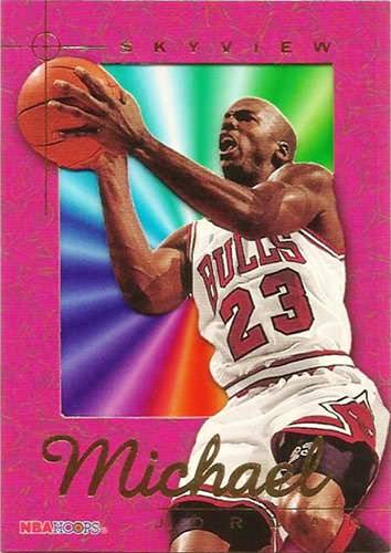 95-96 Michael Jordan Skyview trading card
