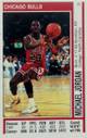 91-92 Panini Michael Jordan trading card