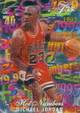 95-96 Michael Jordan Hot Numbers trading card