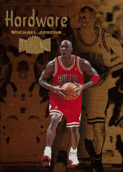 97-98 Michael Jordan Championship Hardware trading card