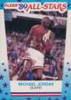 89-90 Fleer Michael Jordan Sticker trading card