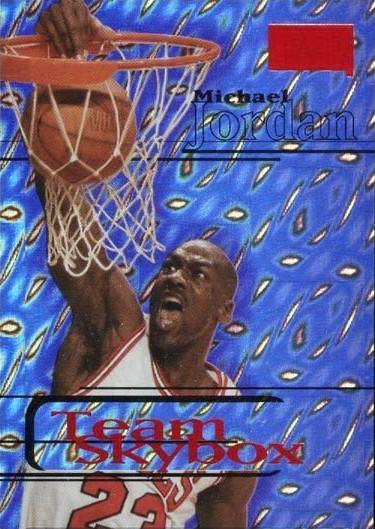 97-98 Michael Jordan Star Rubies Team Skybox