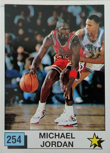 89-90 Panini Michael Jordan #254