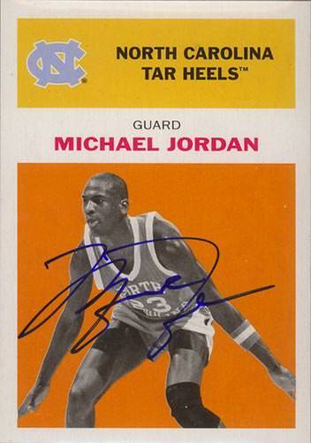 11-12 Fleer Retro Michael Jordan Autographs trading card
