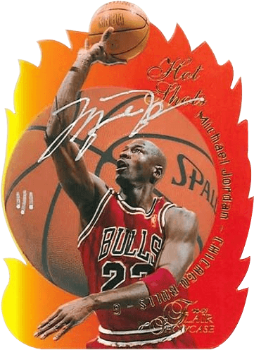 96-97 Michael Jordan Hot Shots Buyback Auto