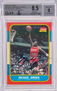 The ultimate Michael Jordan rookie card - the buyback auto trading card