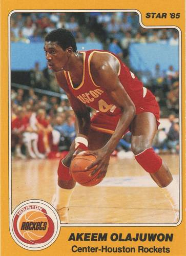 84-85 Hakeem Olajuwon Star Co XRC