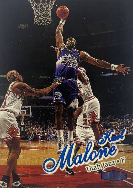 Karl Malone vs. Michael Jordan Poster