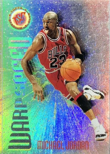 95-96 Michael Jordan Warp Speed - Michael Jordan Cards