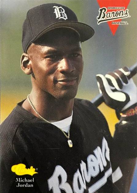 94 Classic Michael Jordan Birmingham Barons Team Issue - Michael ...