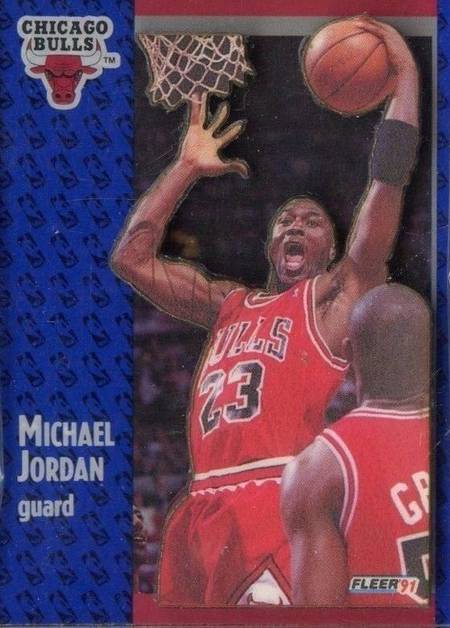 91-92 Fleer Michael Jordan 3D Acrylic