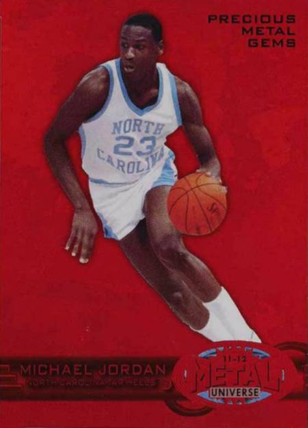 11-12 Fleer Retro Michael Jordan PMG Red trading card