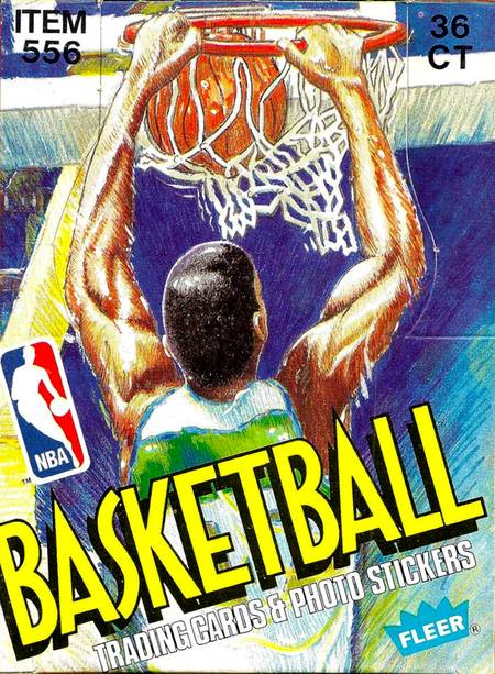 89-90 Fleer Basketball Boxes