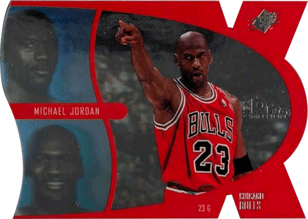 michael jordan hologram baseball card
