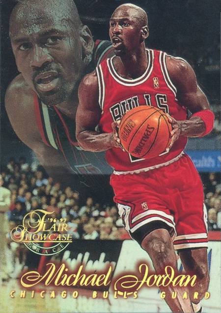 96-97 Michael Jordan Row 1 trading card