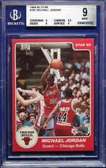 Michael Jordan's Brightest Star - Michael Jordan Cards