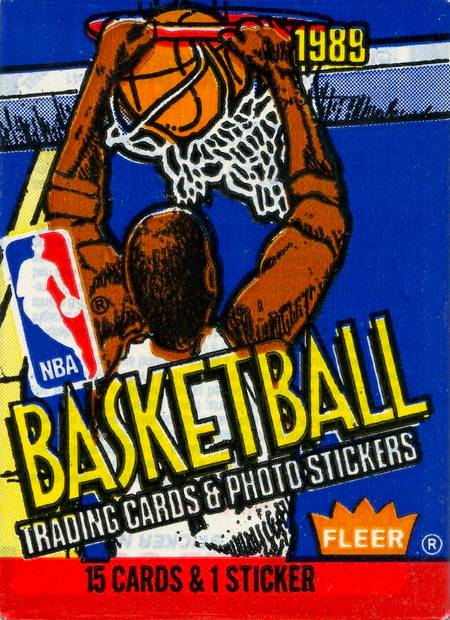 89-90 Fleer Basketball Packs