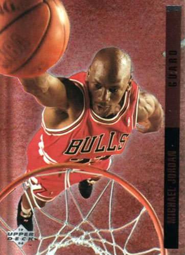 93-94 Michael Jordan Behind the Glass