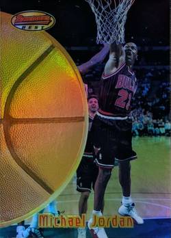 97 98 Bowman #39 s Best Michael Jordan Atomic Refractor Michael Jordan Cards