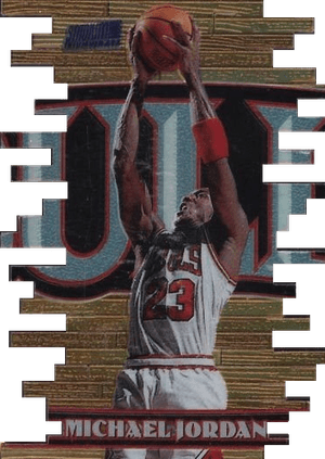 Top 10 Michael Jordan Cards - Late 90's Inserts trading card