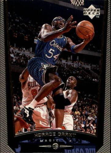 98-99 Upper Deck Horace Grant Jordan shadow card trading card