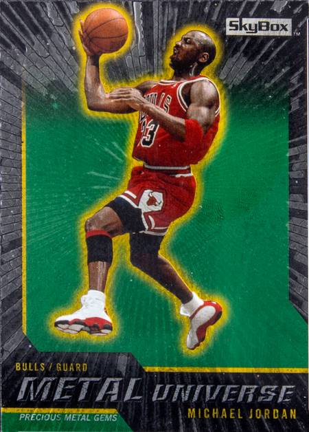 08-09 Michael Jordan PMG Green trading card