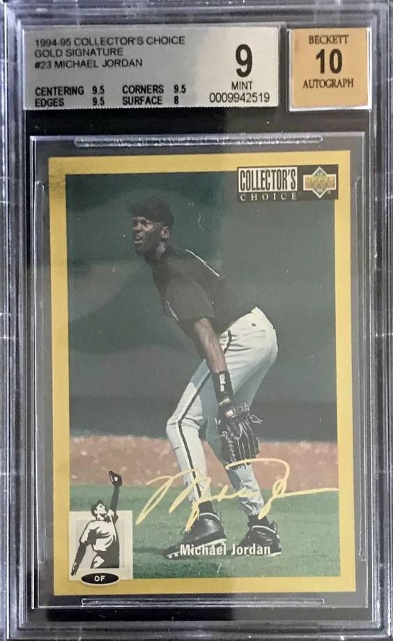 how much would a michael jordan card sell for