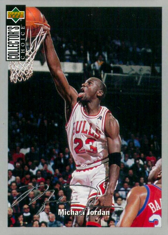 94-95 Michael Jordan Gold Signatures - Michael Jordan Cards