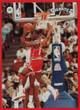 87-88 Spanish Gigantes Michael Jordan sticker #34 trading card