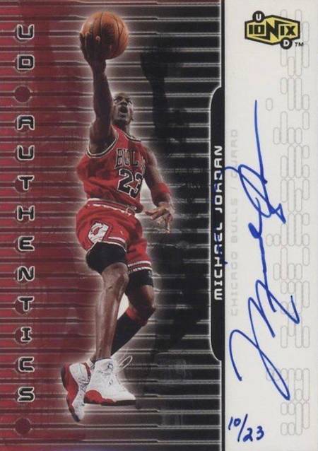 99-00 Michael Jordan UD Authentics - Michael Jordan Cards