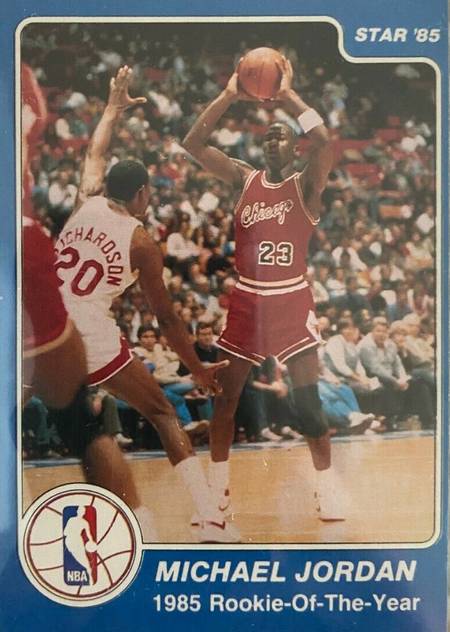 Michael jordan clearance rookie year