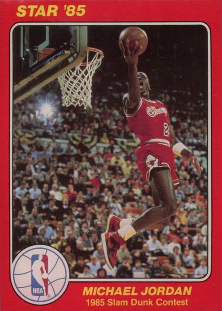 85 Star Co Michael Jordan Slam Dunk Supers