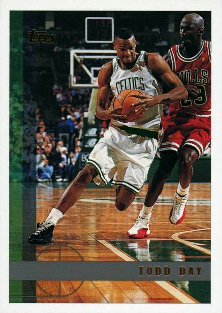 97-98 Topps Todd Day Jordan shadow card