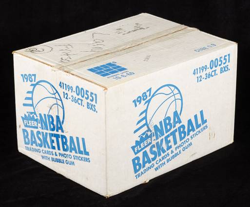 1987-88 Fleer Basketball Case