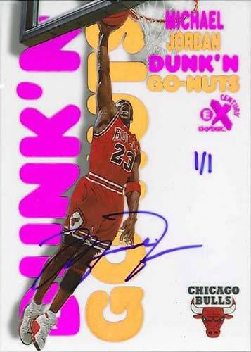 98-99 Michael Jordan Dunk 'N Go-Nuts Buyback Auto