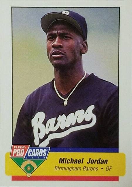 Michael Jordan Birmingham Barons