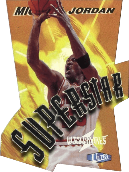 97-98 Michael Jordan Ultrabilities Superstar trading card